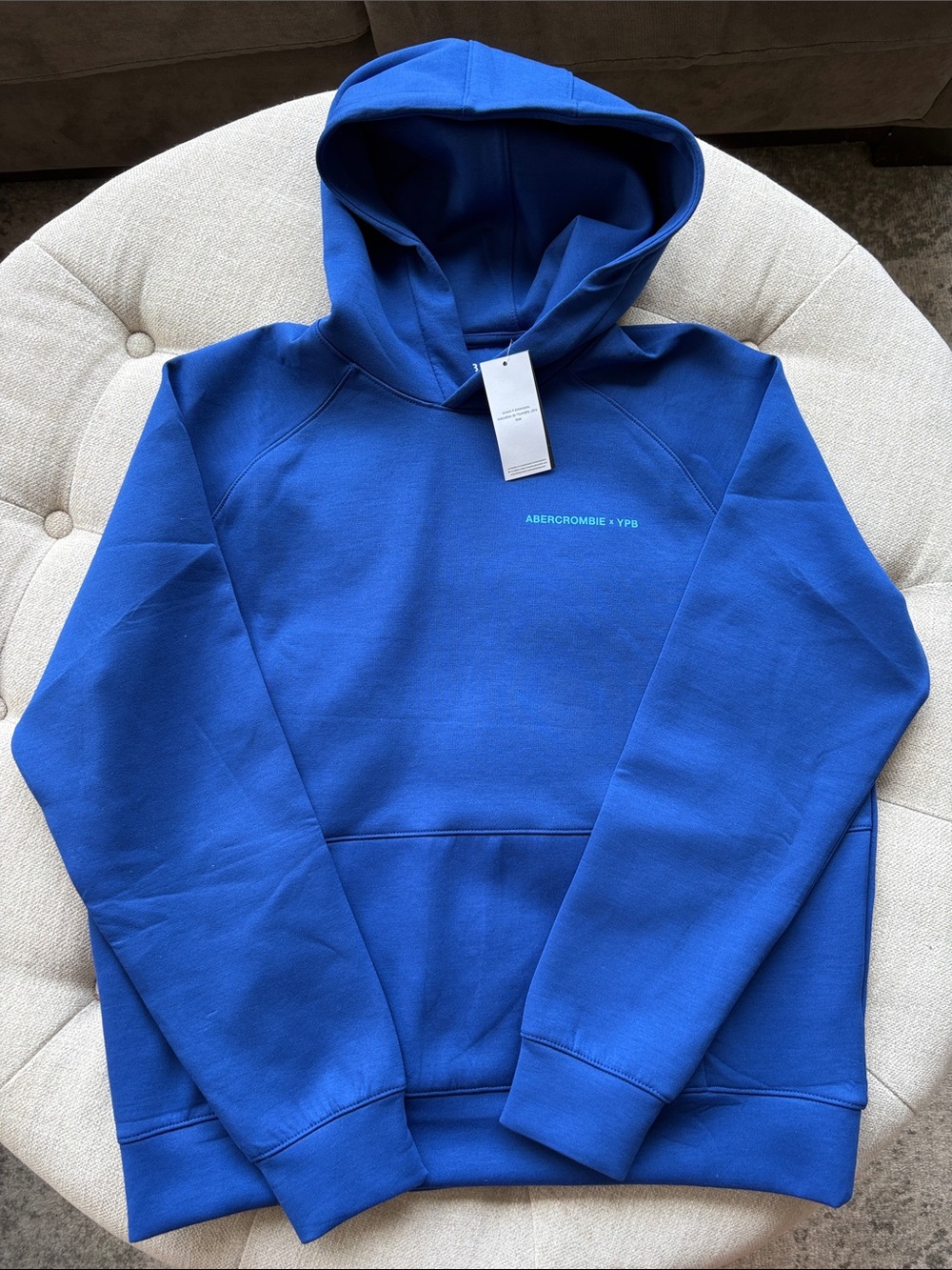 Abercrombie & Fitch Royal Blue Crewneck Hoodie